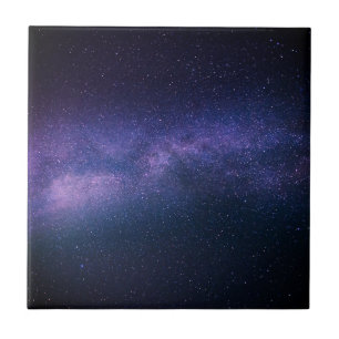 Galaxy Stars Space Universe Cool Pattern Modern Ceramic Tile