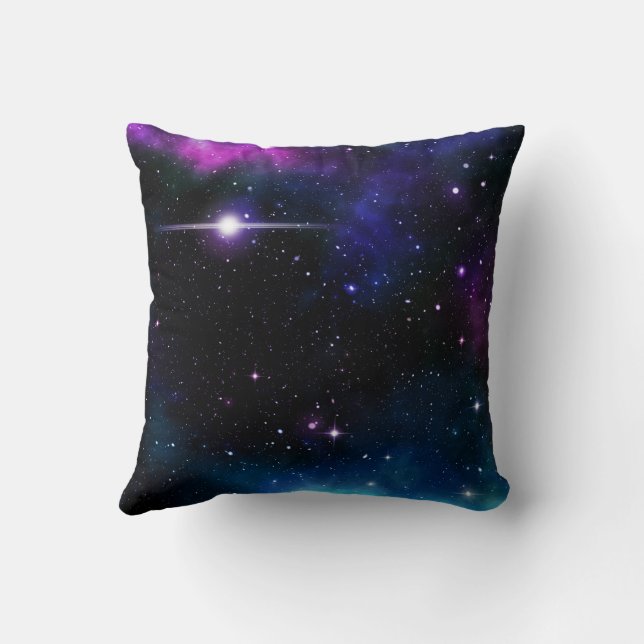 Galaxy Throw Pillow (Back)