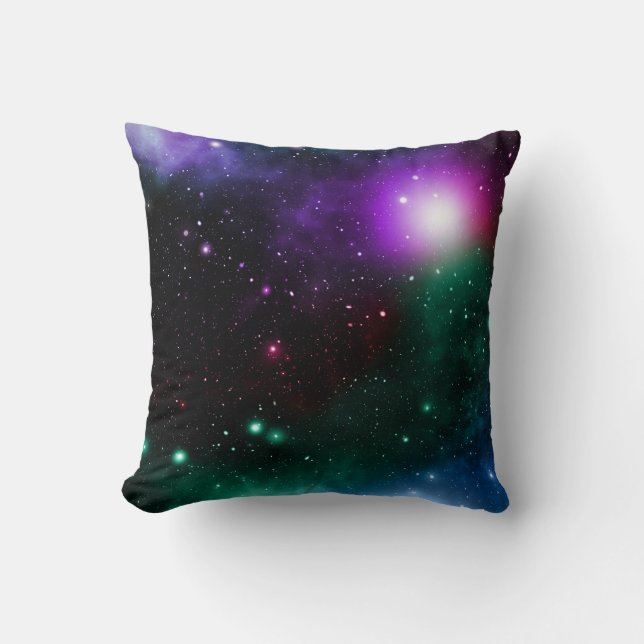 Galaxy Throw Pillow (Front)