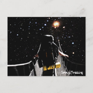 Galaxy, Trekking through the Space, Stars Dreaming Postcard