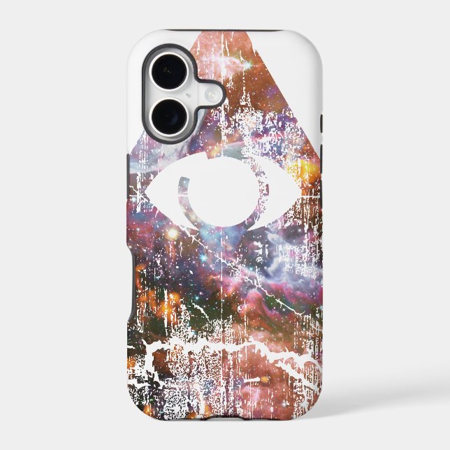 Galaxy Triangle Iphone Case (Back)