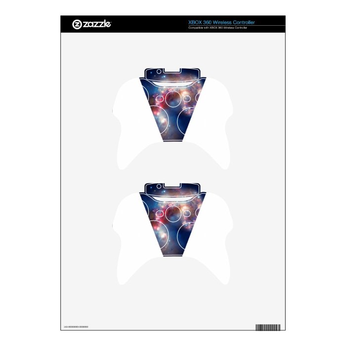 Galaxy Triangle Xbox 360 Controller Skin