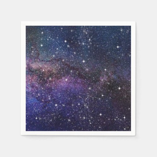 Galaxy Universe Men  Women Space Pattern Napkins