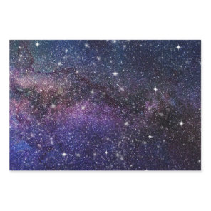 Galaxy, Universe, Men & Women, Space Pattern Wrapping Paper Sheets