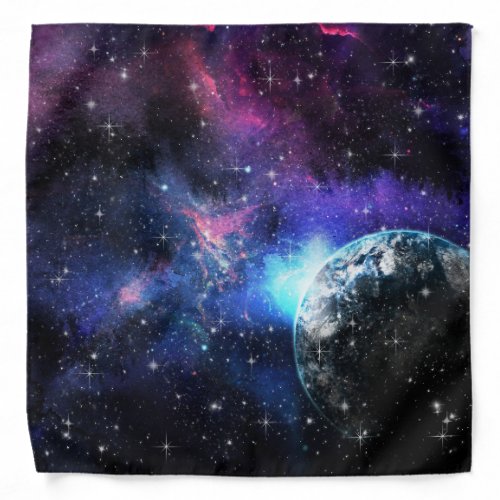 Galaxy Universe Stars Outer Space Gift Pattern Bandana