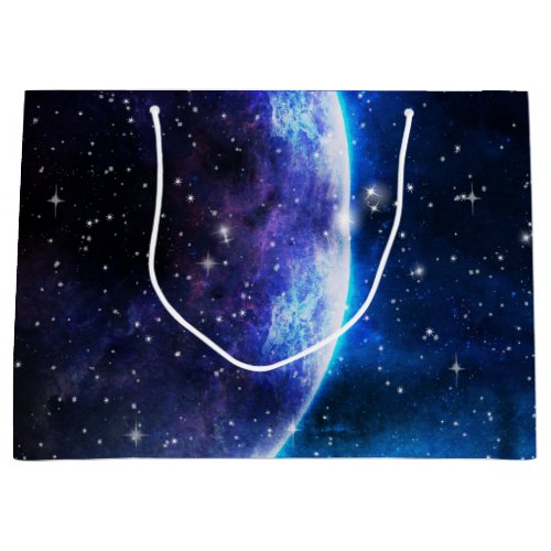 Galaxy Universe Stars Outer Space Gift Pattern Large Gift Bag