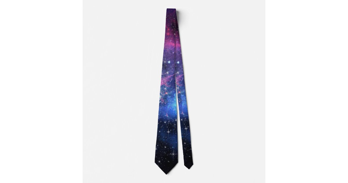 Galaxy, Universe, Stars, Outer Space Gift Pattern Neck Tie | Zazzle