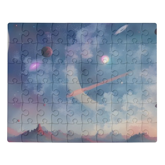 Galaxy, Universe, Stars, Outer Space    Jigsaw Puzzle (Puzzle Horizontal)