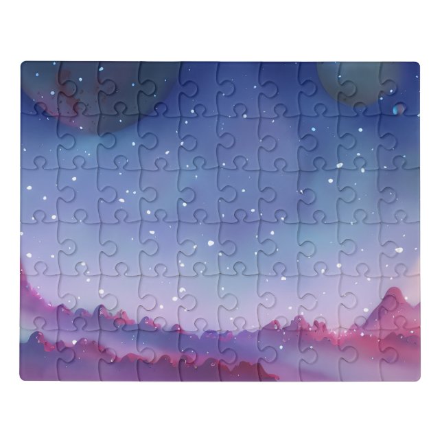 Galaxy, Universe, Stars, Outer Space     Jigsaw Puzzle (Puzzle Horizontal)