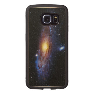Galaxy Unknown Wood Phone Case