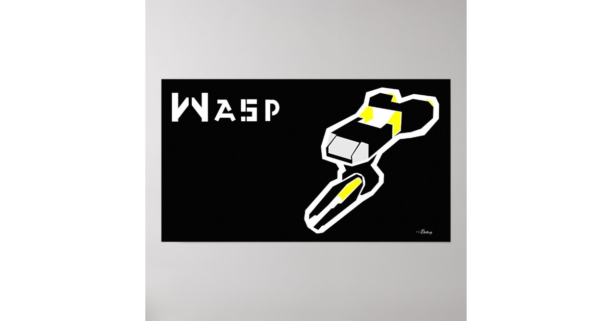 Galaxy Wasp Poster Zazzle Com - roblox galaxy wasp