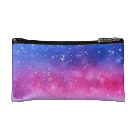 Galaxy Watercolour Makeup Bag