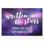 Galaxy Wedding | Written In The Stars Personalized