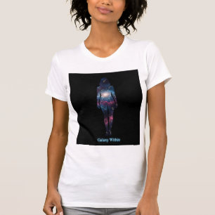 Galaxy Within Goddess T-Shirt