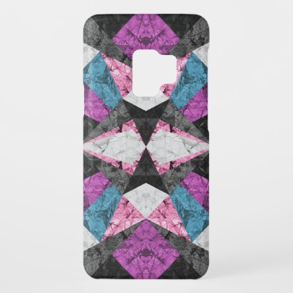 GalaxyS9 Case Marble Geometric Background G438