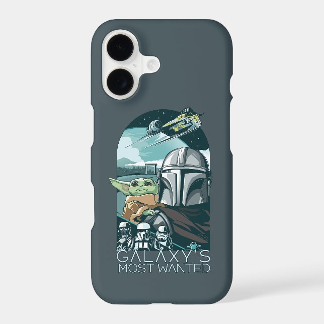 Galaxy's Most Wanted - Mandalorian and Grogu Case-Mate iPhone Case (Back)