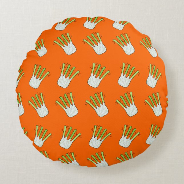Galbanum Round Pillow (Front)