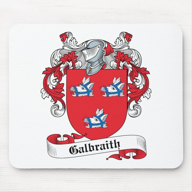 Galbraith Family Crest Mouse Pad (Front)
