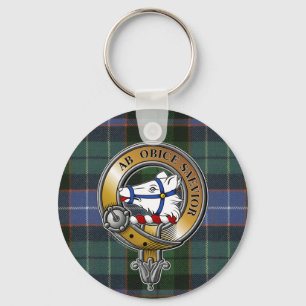 Galbraith Tartan & Badge Keychain