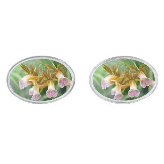 Galeandra baueri Orchid Cufflinks