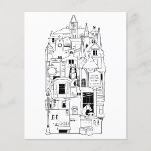 galena illinois collage coloring page