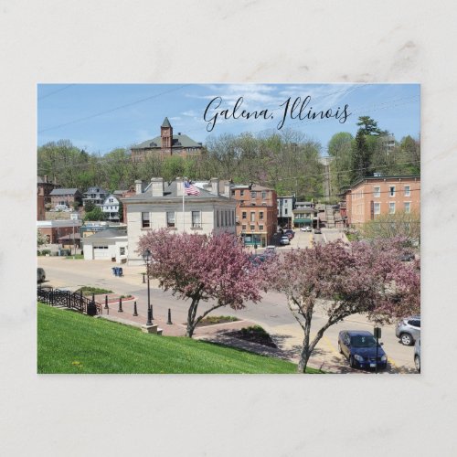 Galena Illinois Keepsake Memorabilia  Postcard