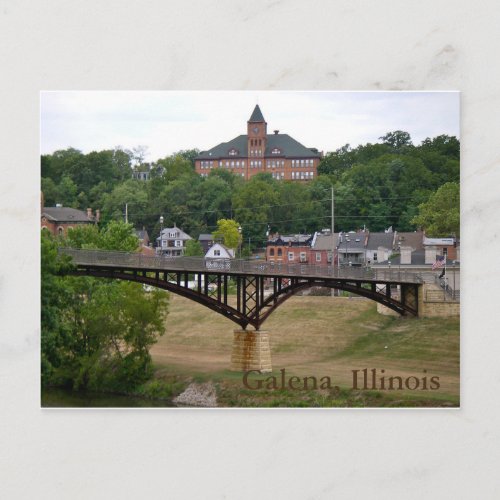 Galena Illinois Postcard