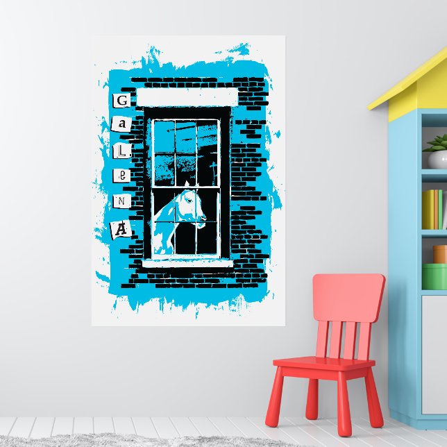 galena window horse poster (Nursery 1)