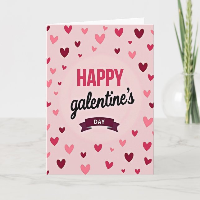 Galentine Day Best Friends Card (Front)