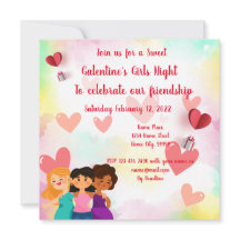 Galentine´s Girls Night Invitation