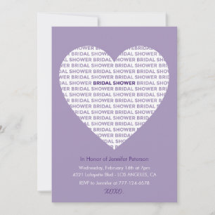 Galentines bridal shower invitation stylish bride