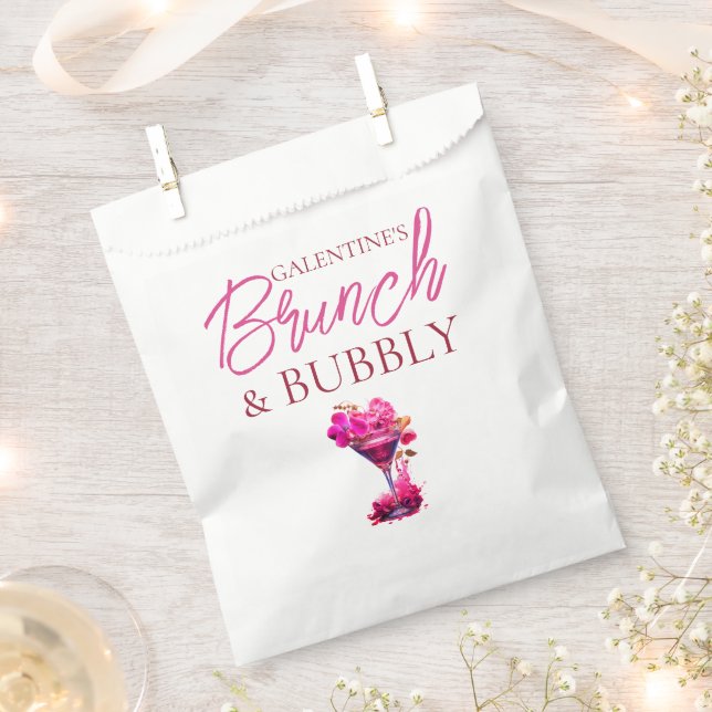 Galentine's Brunch and Bubbly Favor Bags (Clipped)