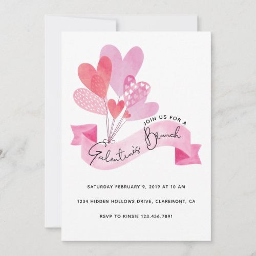 Galentines Brunch Invitation