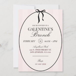 Galentines Brunch Valentines Party Invitation