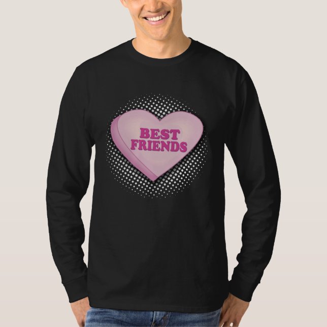 Galentines Day Best Friends Valentines Day for Gal T-Shirt (Front)
