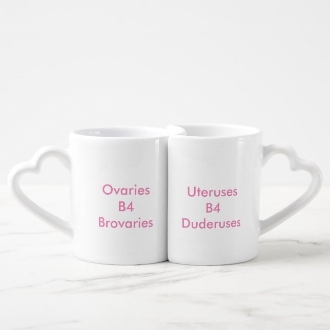 Galentine's Day Gift For Your BFF Coffee Mug Set (Front Nesting)