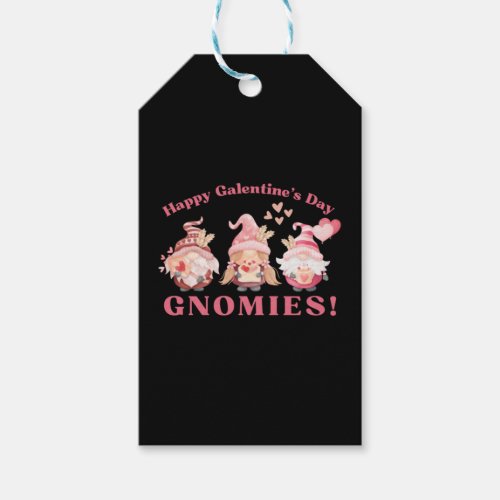 Galentines Day Gnomes Cute Valentines Day Gnomies  Gift Tags