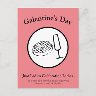 Galentine's Day Post Card