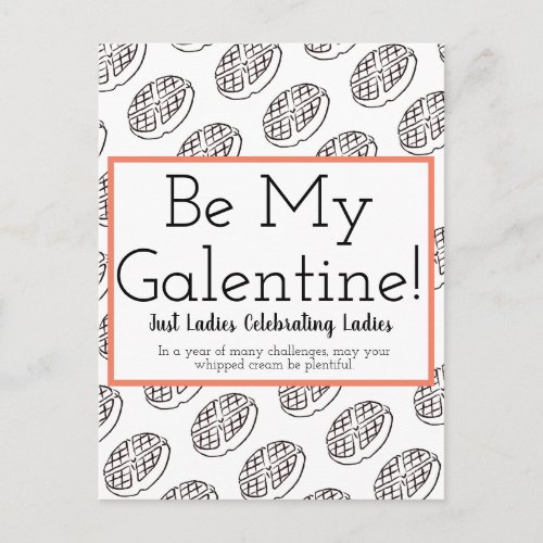Galentines Day Post Card