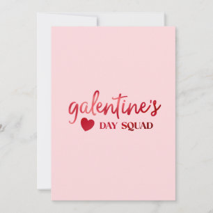 Galentine's Day Squad Holiday Card
