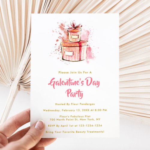 Galentines Day Valentines Day Party Invitation