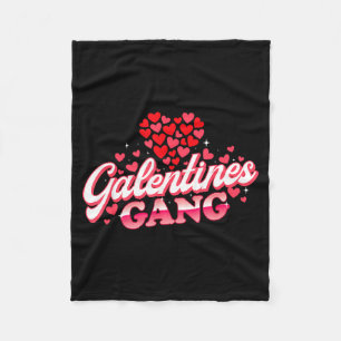 Galentines Gang - Galentine's Day Gals Sisterhood Fleece Blanket