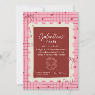 Galentines invitation