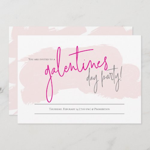 Galentines Party Invitation  Valentines Day