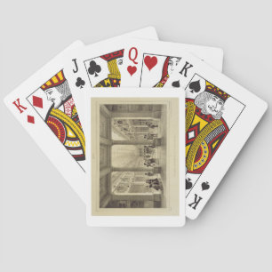 Galerie d'Orleans at the Palais Royal, from 'Paris Poker Cards