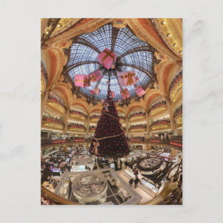 Galerie Lafayette Haussmann Dome Postcard
