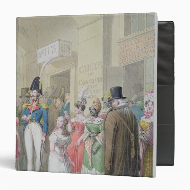 Galeries du Palais-Royal, from 'Tableau de Binder (Front/Inside)