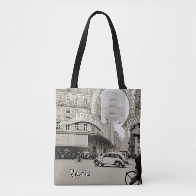 Galeries Lafayette Paris Haussmann 1940 Photograph Tote Bag (Front)