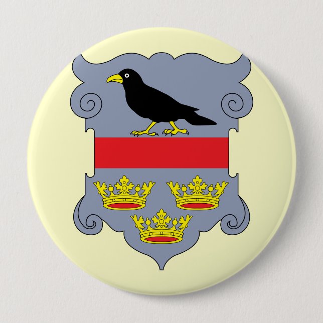 galicia, Austria Button (Front)