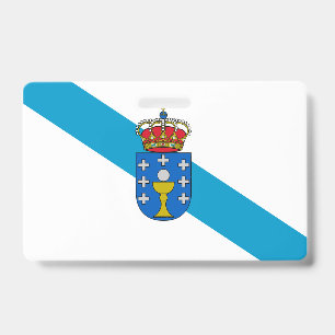 Galicia flag Badge